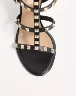 Valentino Rockstud Ankle Strap Sandal 90 Mm - Image 3